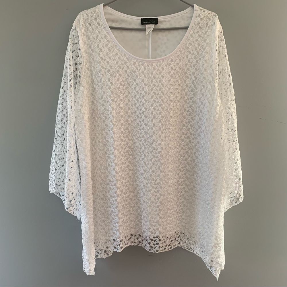 Brittany Black Lace Top